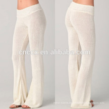 15STC6008 pantalones de yoga personalizados de cachemira